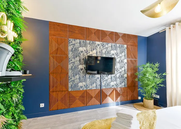 Apartmán Hyper Centre Wi-fi Fibre Pro Le Bleu Savane